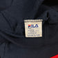 Vintage 90's Fila Tennis Vest Made in Italy Blue Abstract Pattern Size XL - XXL