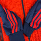 Rare 80's Vintage Adidas Track Top Jacket Made in West Germany Red Blue Size S