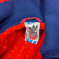Rare 80's Vintage Adidas Track Top Jacket Made in West Germany Red Blue Size S