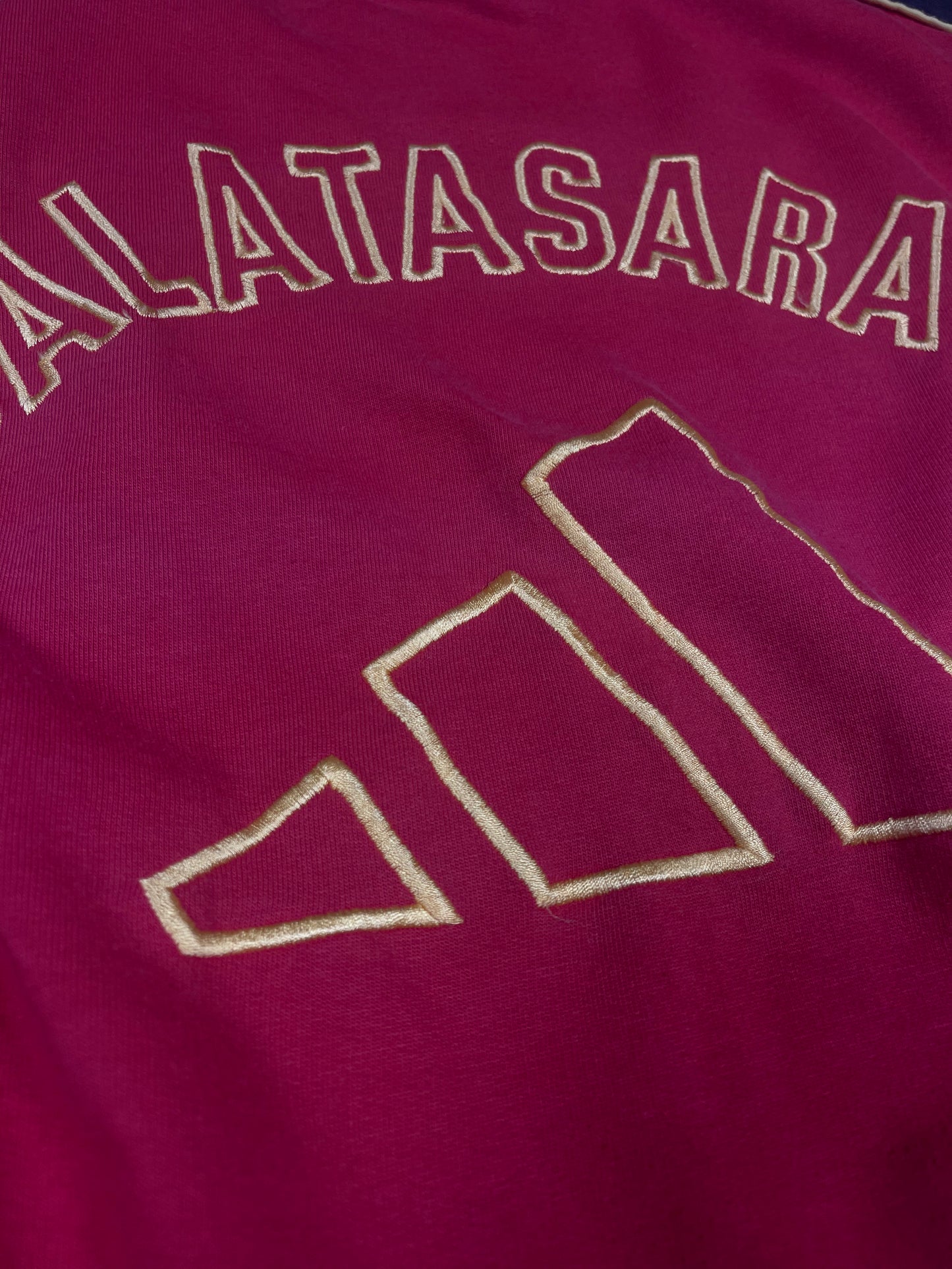 💎 Very Rare Vintage 90's Galatasaray Adidas 1998-1999 Sweatshirt Crew Neck Red Black Yellow Hagi Popescu