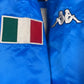 Y2K Italia Italy Kappa Varsity Bomber Jacket Letterman Jacket Baseball Jacket Nylon Varsity Jacket Snap Button Size L