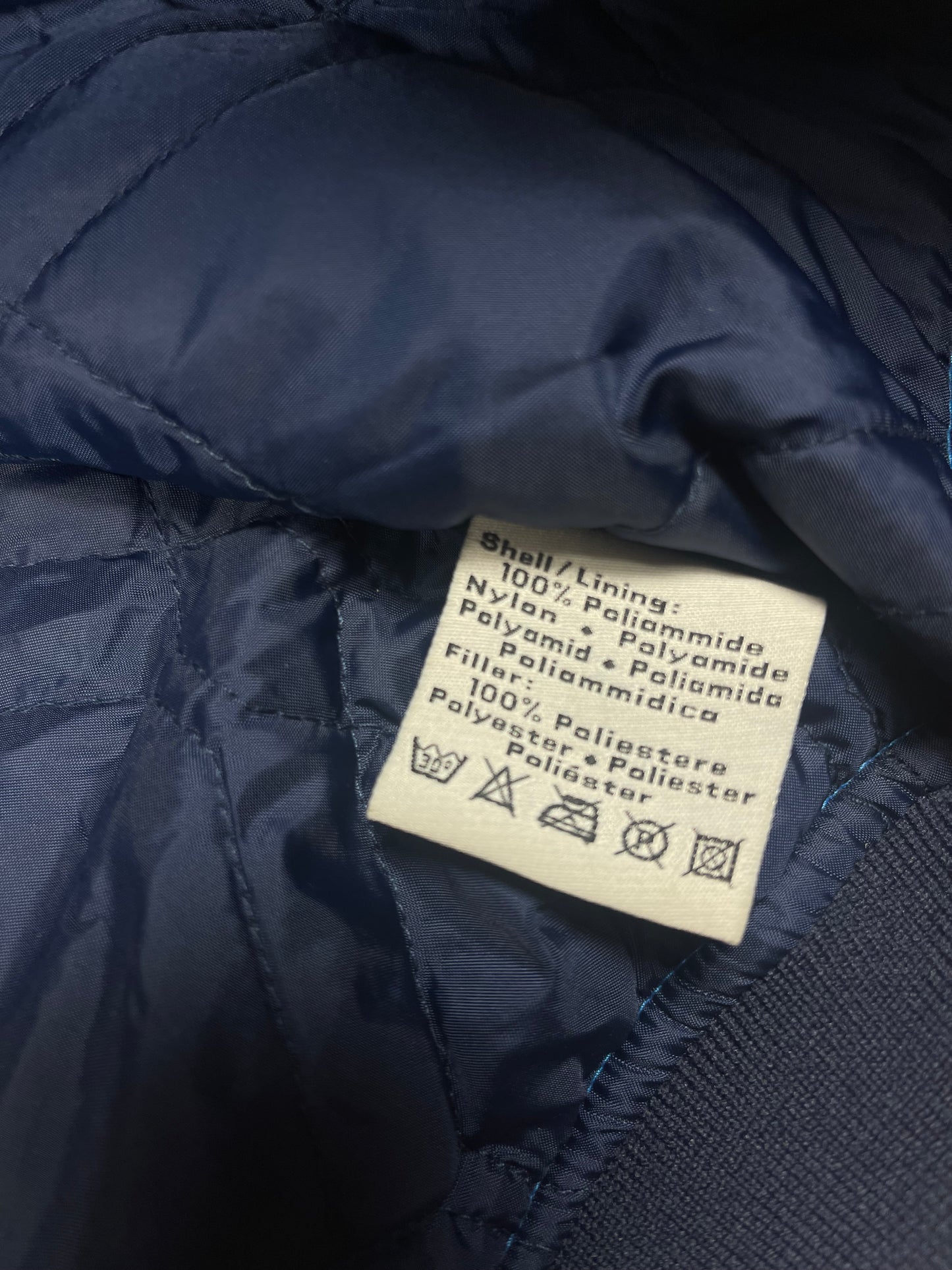 Y2K Italia Italy Kappa Varsity Bomber Jacket Letterman Jacket Baseball Jacket Nylon Varsity Jacket Snap Button Size L