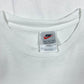 ⚽️🇧🇷Vintage 90's Ronaldo Luis Nazario De Lima Il Fenomeno R9 Nike Striker T-Shirt White Cotton 100% Size M - L