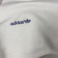 Vintage 80's Adidas Stefan Edberg Tennis Sweatshirt Crew Neck White Made in Yugoslavia Size L-XL