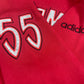 🏀 Vintage Mutombo Dikembe Adidas Sweatshirt Crew Neck 55 Denver Nuggets Atlanta Hawks NBA Basketball Size M