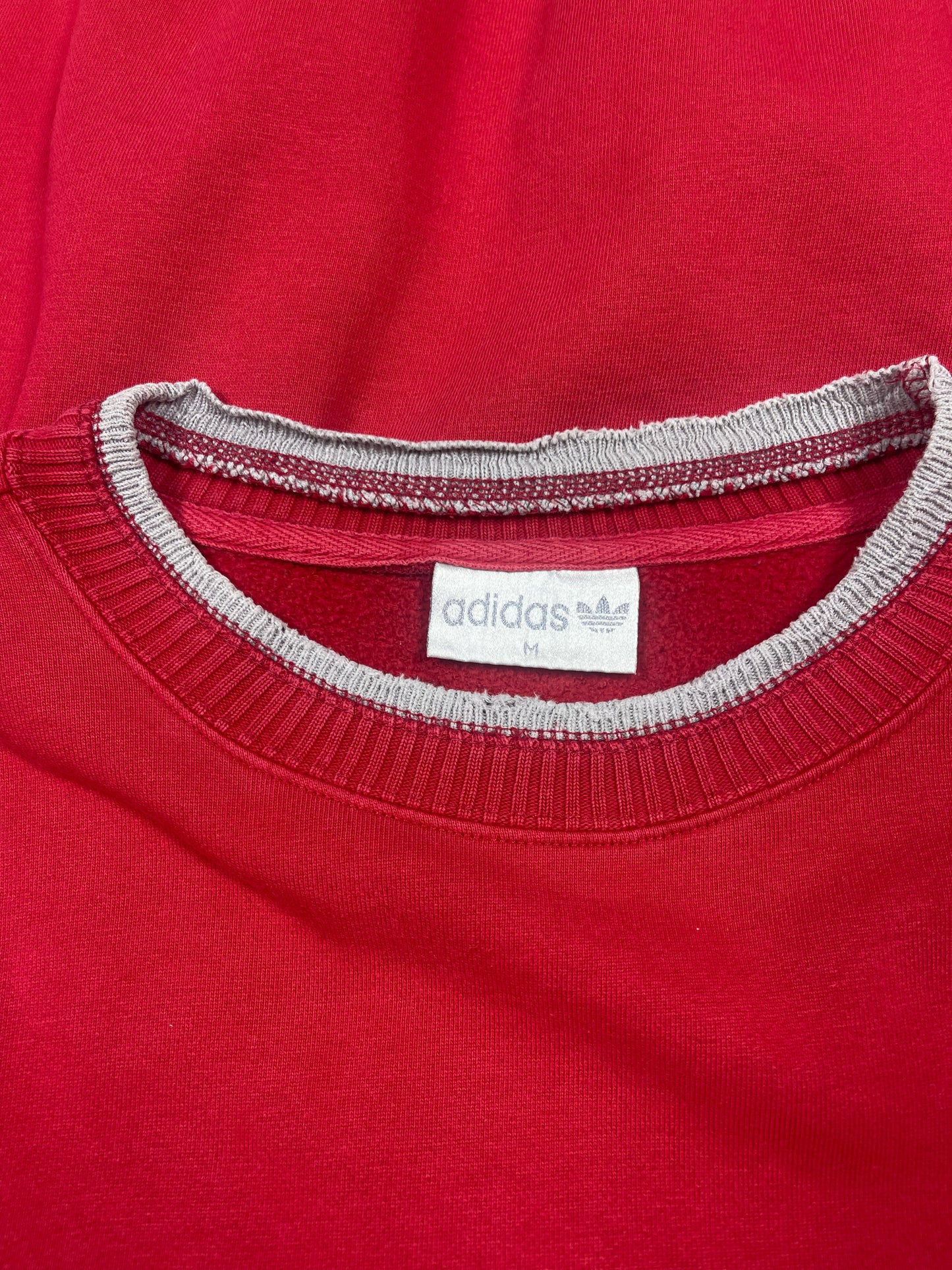 🏀 Vintage Mutombo Dikembe Adidas Sweatshirt Crew Neck 55 Denver Nuggets Atlanta Hawks NBA Basketball Size M
