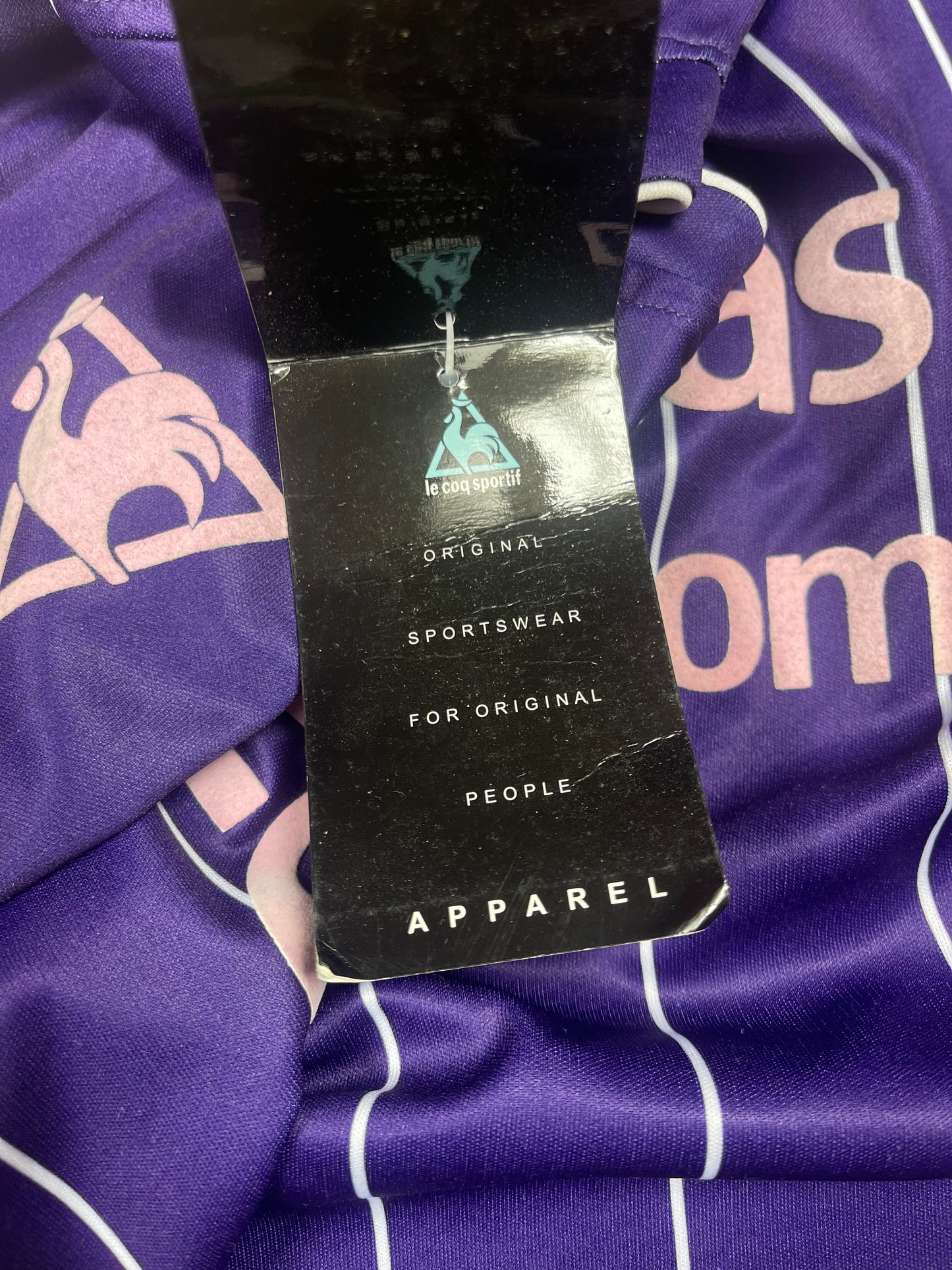 New BNWT NOS Deadstock Manchester City Le Coq Sportif 2007 - 2008 Away Football Shirt Soccer Jersey Thomas Cook.Com Size XL