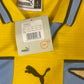 New Authentic S.S. Lazio Roma Puma Dry Cell Christian Vieri No 32 1998 - 1999 Away Third Football Shirt Size L Cirio Yellow Blue BNWT Deadstock NOS