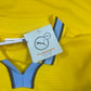 New Authentic S.S. Lazio Roma Puma Dry Cell Christian Vieri No 32 1998 - 1999 Away Third Football Shirt Size L Cirio Yellow Blue BNWT Deadstock NOS