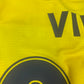 New Authentic S.S. Lazio Roma Puma Dry Cell Christian Vieri No 32 1998 - 1999 Away Third Football Shirt Size L Cirio Yellow Blue BNWT Deadstock NOS