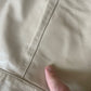 Vintage Y2K Versace Jeans Couture Leather Jacket Made in Italy Size M Beige