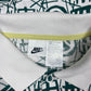 Vintage 90's Nike Challenge Court Polo Shirt Abstract Pattern Size XL Black White Andre Agassi