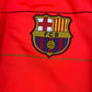 Barcelona Nike 2009 - 2011 Track Jacket Striped Orange Size L