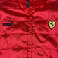 Y2K Puma Ferrari Racing Jacket Sample Red Shiny Size S