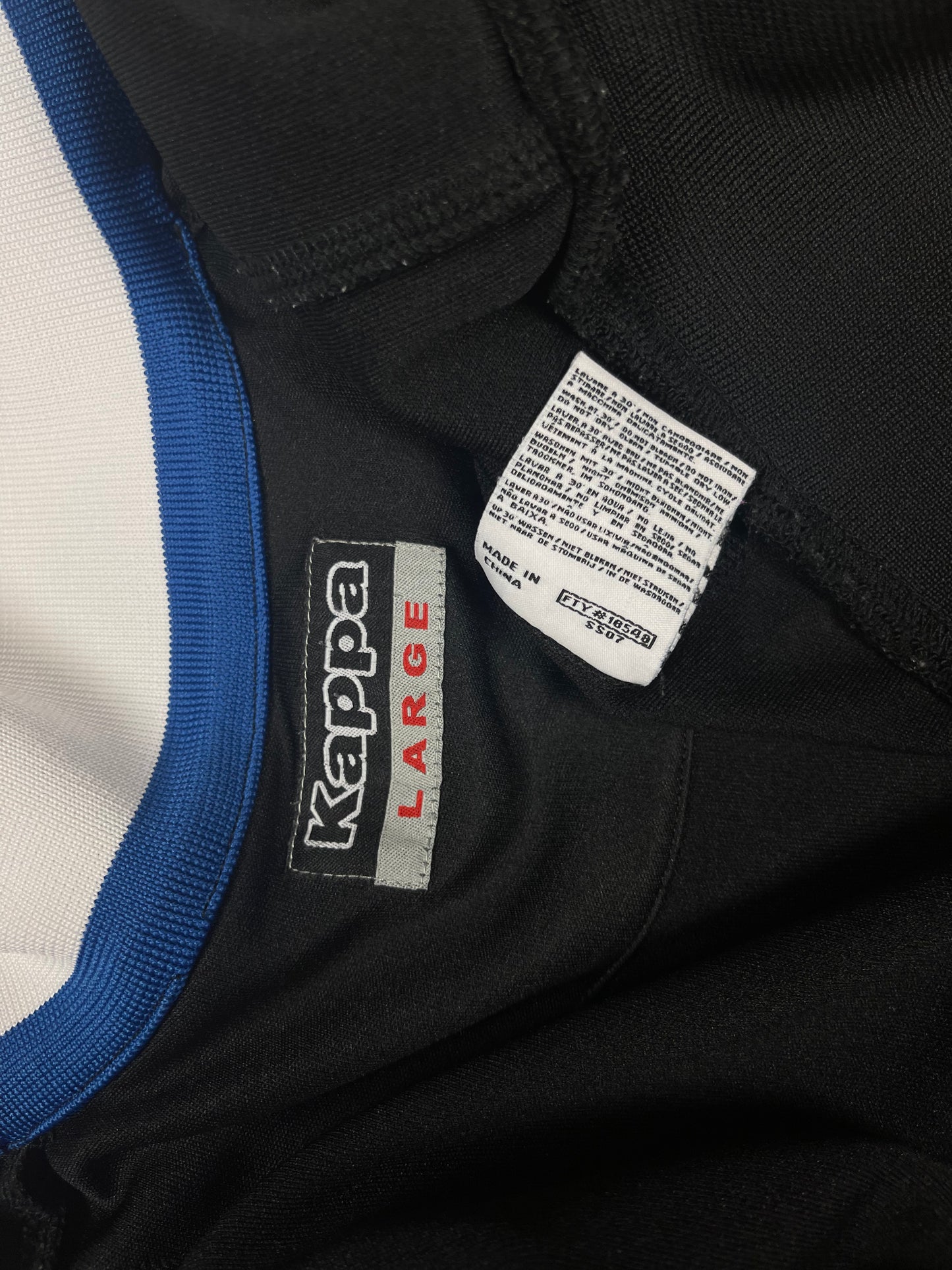 FCK Copenhagen FC København Kappa 2010 - 2011 Jacket Black Polyester Size L