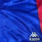 Vintage FC Barcelona Kappa 1995 - 1997 Home Shorts Red Blue Made in Italy Size L