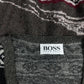 Vintage 80's Hugo Boss Ski Cardigan Made in West Germany Size M Virgin Wool