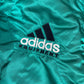 Vintage 90's Adidas Equipment Parka Jacket Coat Quilted Green Size L-XL