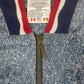 💎 ⚽️ 🇺🇸 Vintage Iconic Rare Grail 1994 USA World Cup Adidas Football Soccer Jacket Cotton Polyester Red Blue White Denim Pattern