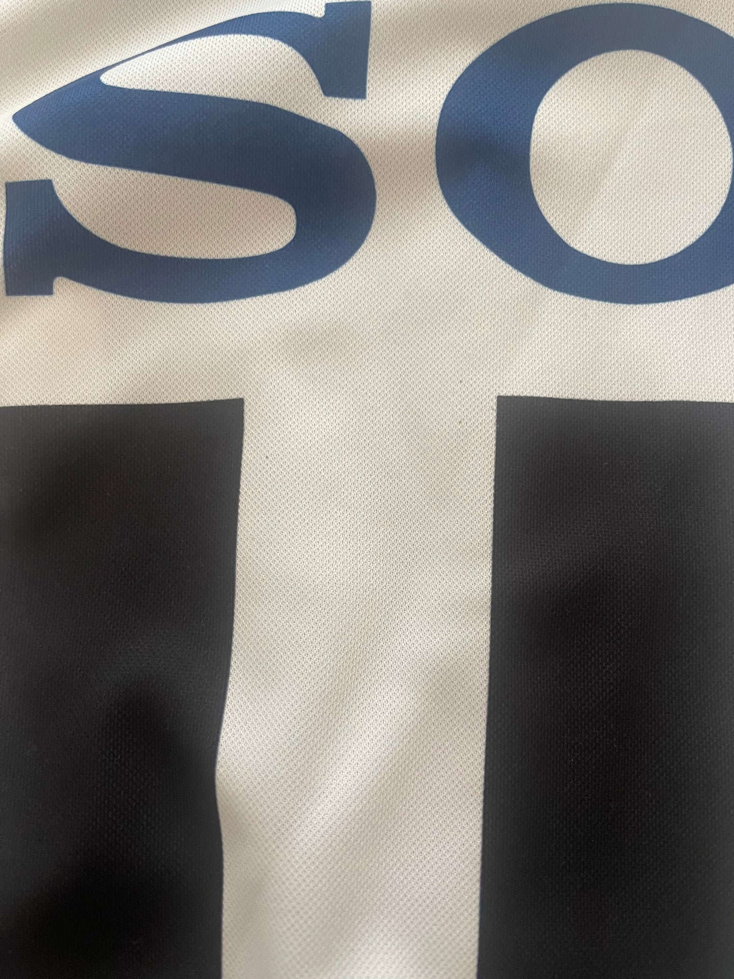 Vintage Juventus Kappa 1999 - 2000 Home Football Shirt Sony Size XL Black White Made in Italy