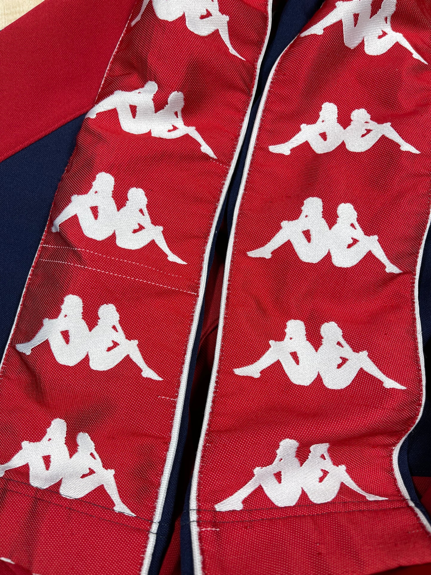 Rare Vintage 90's FK Crvena Zvezda Red Star Belgrade Kappa Sweatshirt Size XL Red Polyester