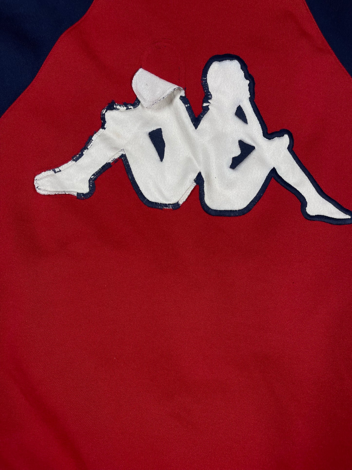 Rare Vintage 90's FK Crvena Zvezda Red Star Belgrade Kappa Sweatshirt Size XL Red Polyester