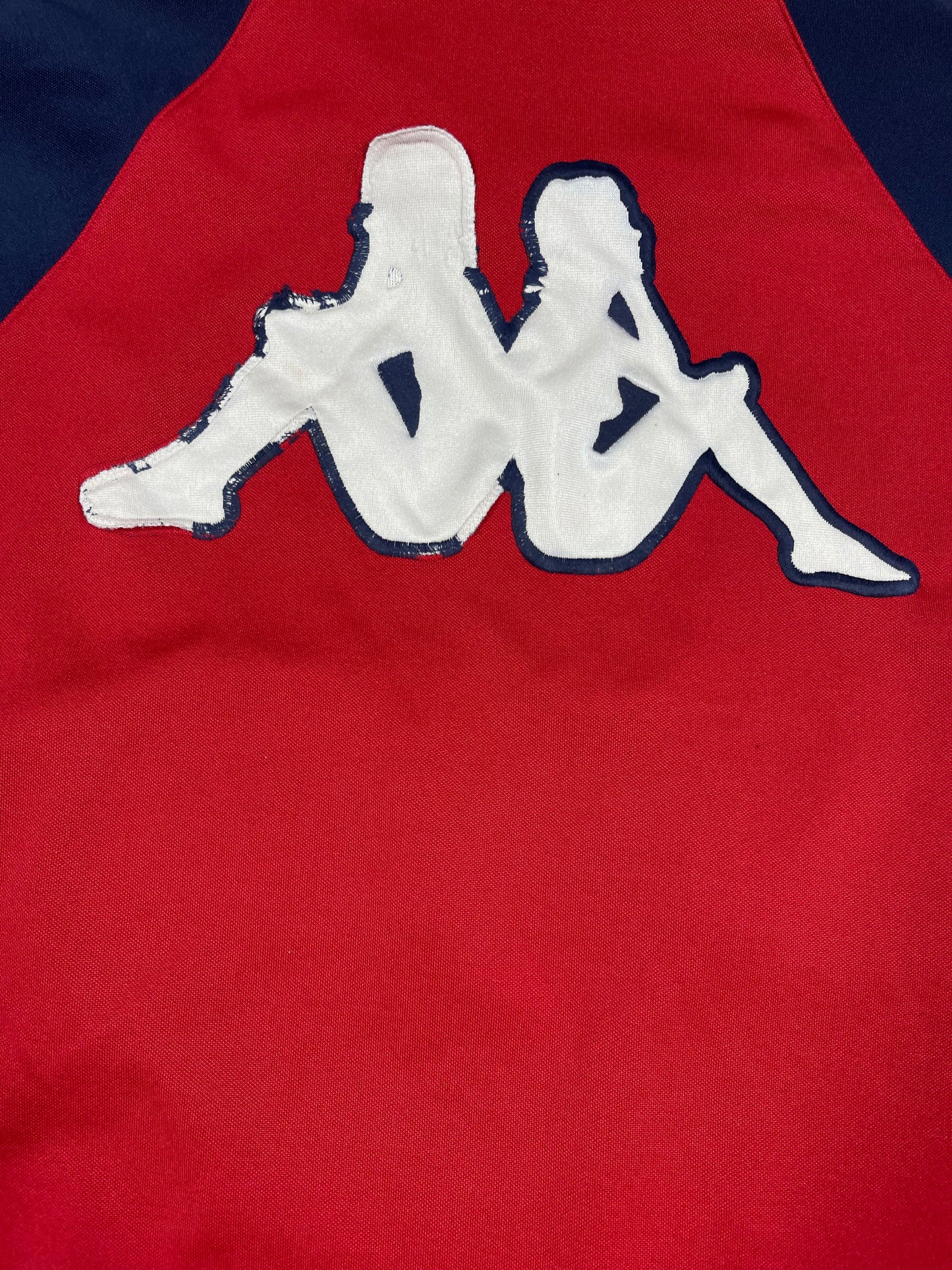 Rare Vintage 90's FK Crvena Zvezda Red Star Belgrade Kappa Sweatshirt Size XL Red Polyester