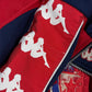 Rare Vintage 90's FK Crvena Zvezda Red Star Belgrade Kappa Sweatshirt Size XL Red Polyester