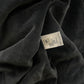 Vintage 80's Escada Thick Cardigan Jacket Rhinestones & Metallic Thread Made in Western Germany Size S Mohair Wool Dark Grey