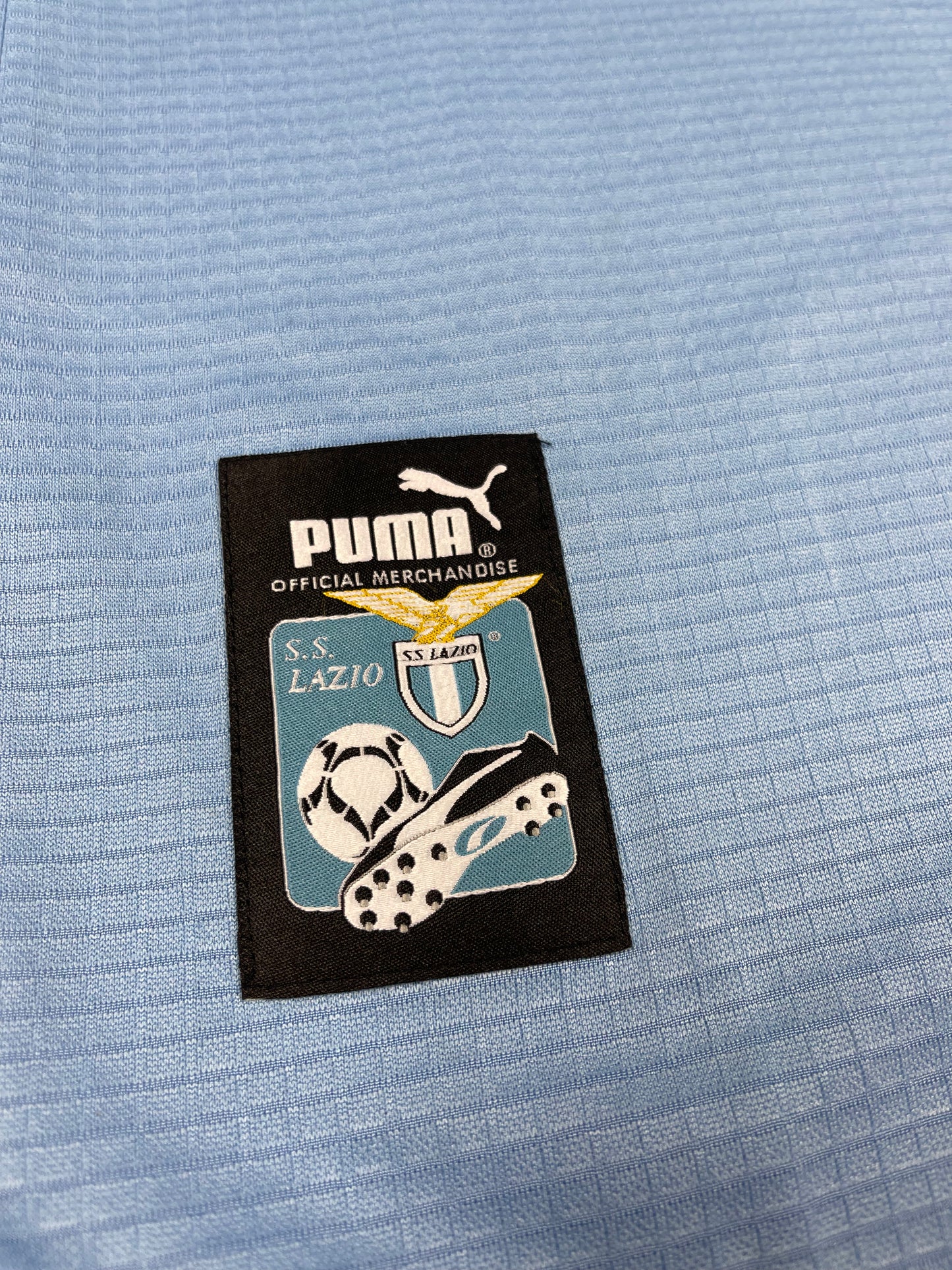 ⚽️ Vintage SS Lazio Roma 1998 1999 2000 Puma Home Football Shirt Size M Cirio Blue