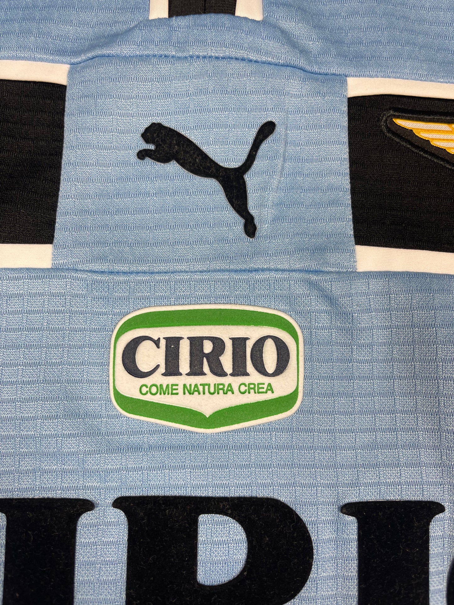 ⚽️ Vintage SS Lazio Roma 1998 1999 2000 Puma Home Football Shirt Size M Cirio Blue