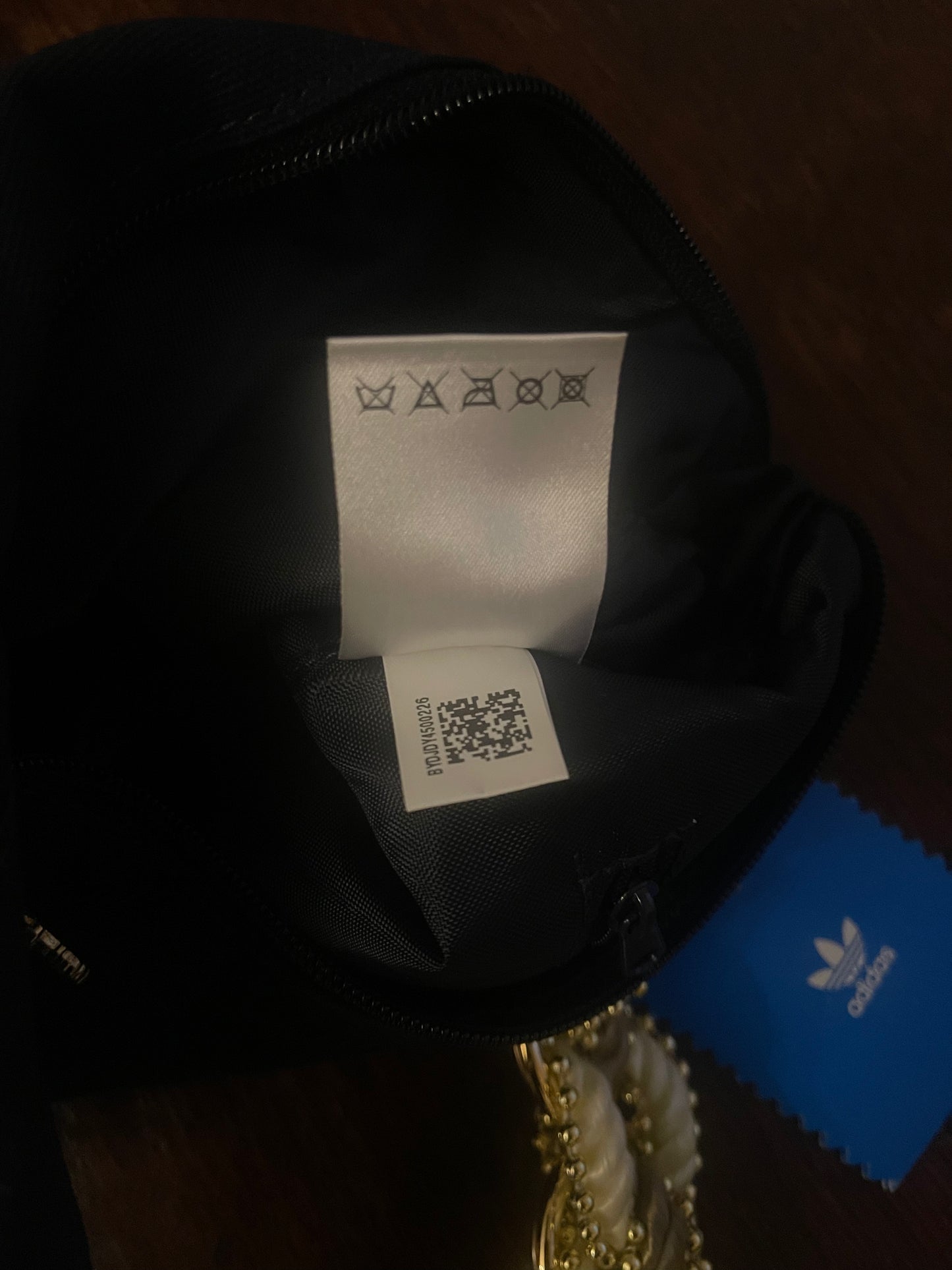 Y2K New Adidas Missy Elliott Respect M.E. RH Sea Bag Cotton Dark Navy  BNWT NOS Deadstock