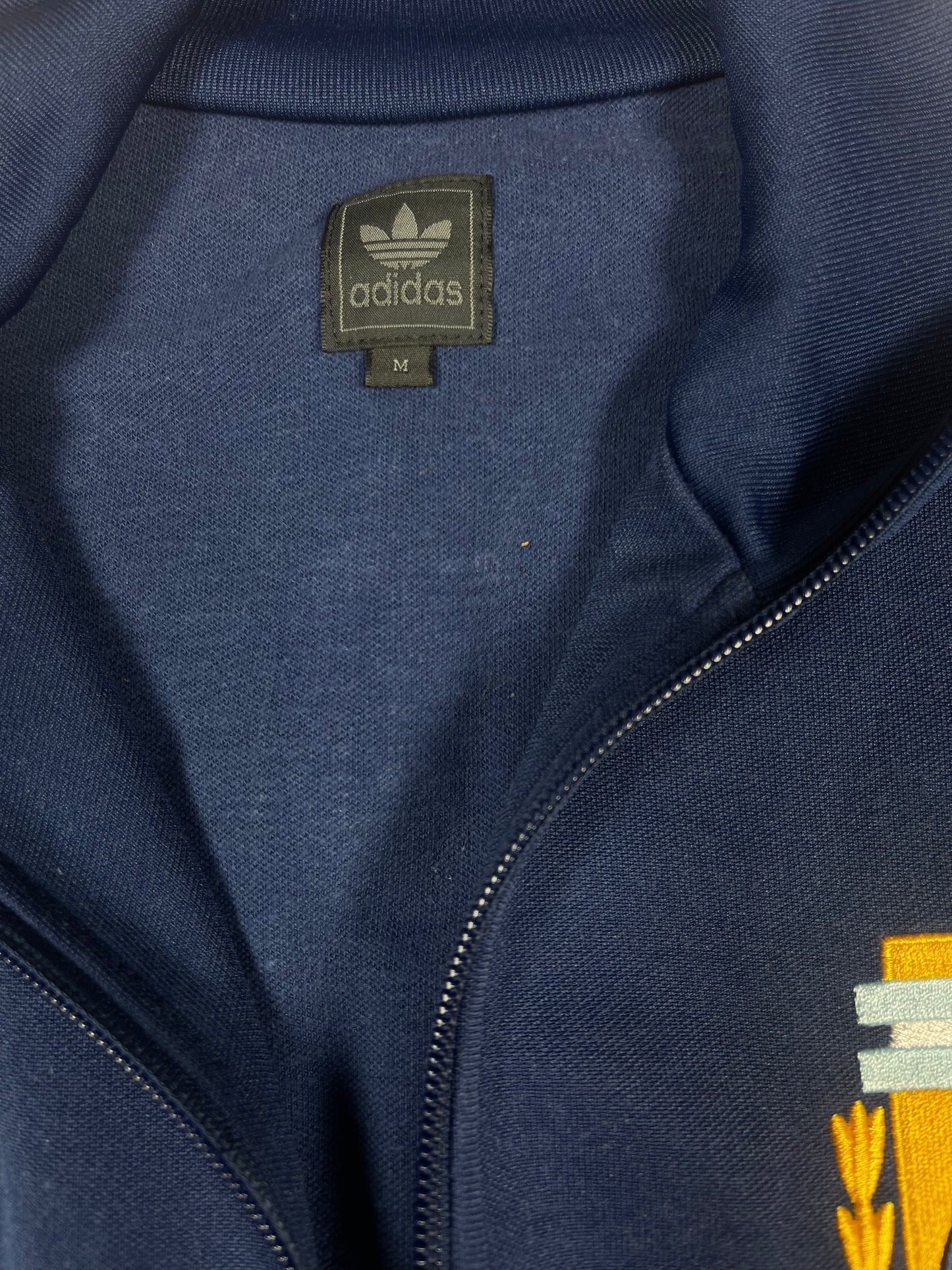 🇦🇷 Adidas Originals Diego Maradona Hand Of God Argentina World Cup Greatest Moments 1950 - 1990 Jacket Track Top Size M Blue Polyester