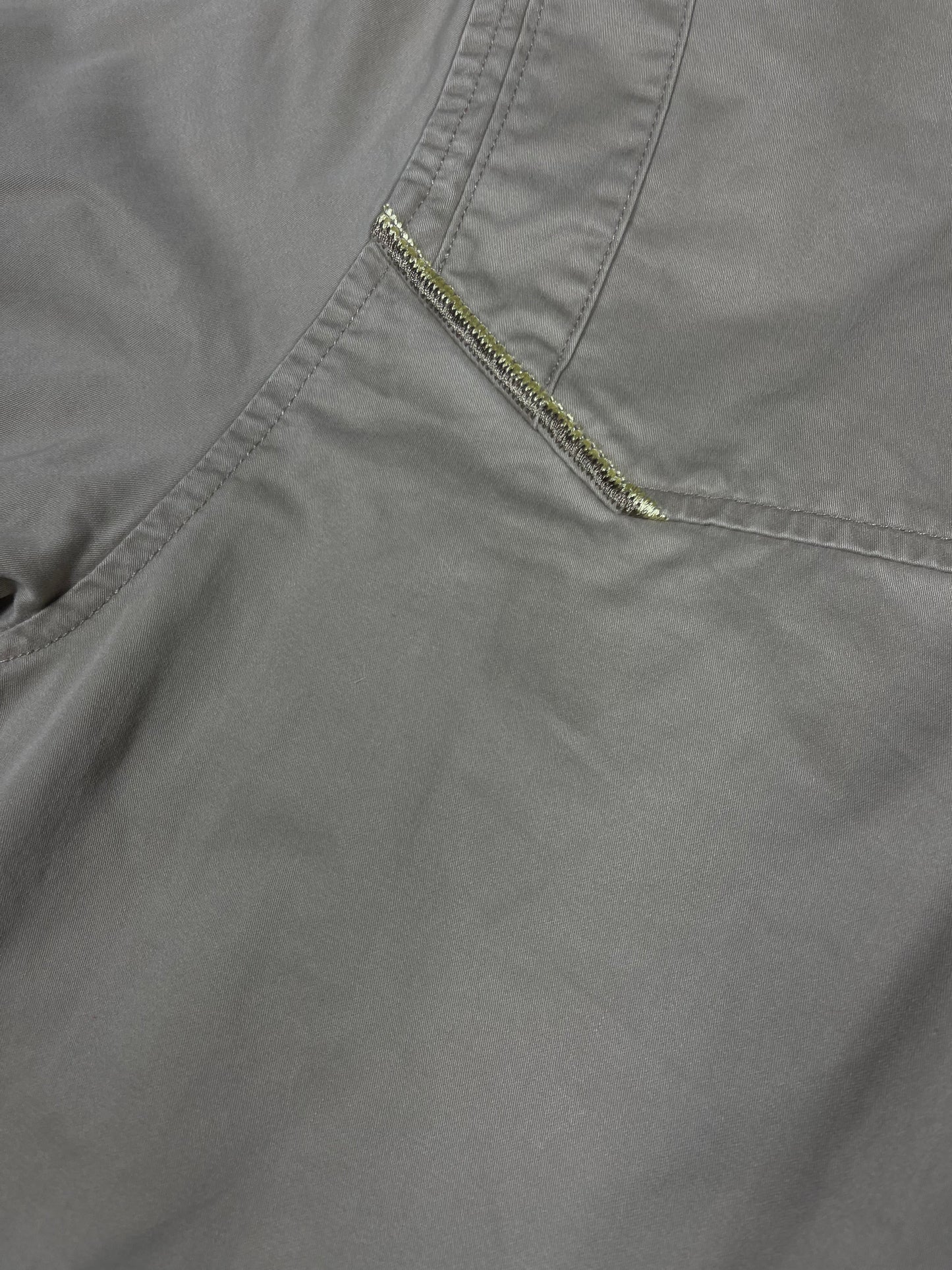 Y2K Oakley Taupe Army Style Jacket Size L Cotton