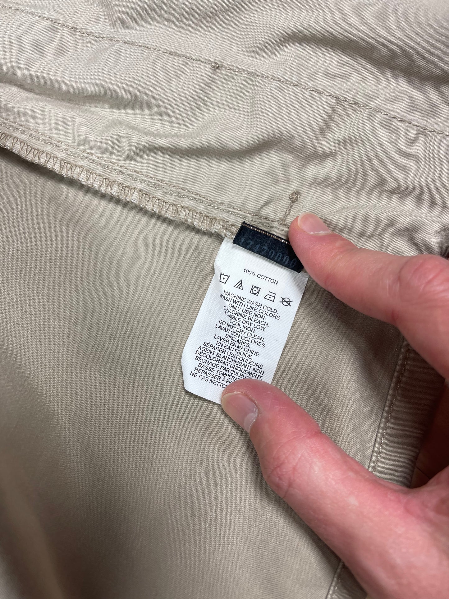 Y2K Oakley Taupe Army Style Jacket Size L Cotton