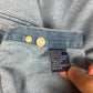 Vintage 90's Ralph Lauren Chaps Denim Shirt Size S - M Cotton