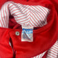 Vintage Adidas 70's 80's Track Top Jacket Red White Stripes Made in West Germany Size S-M