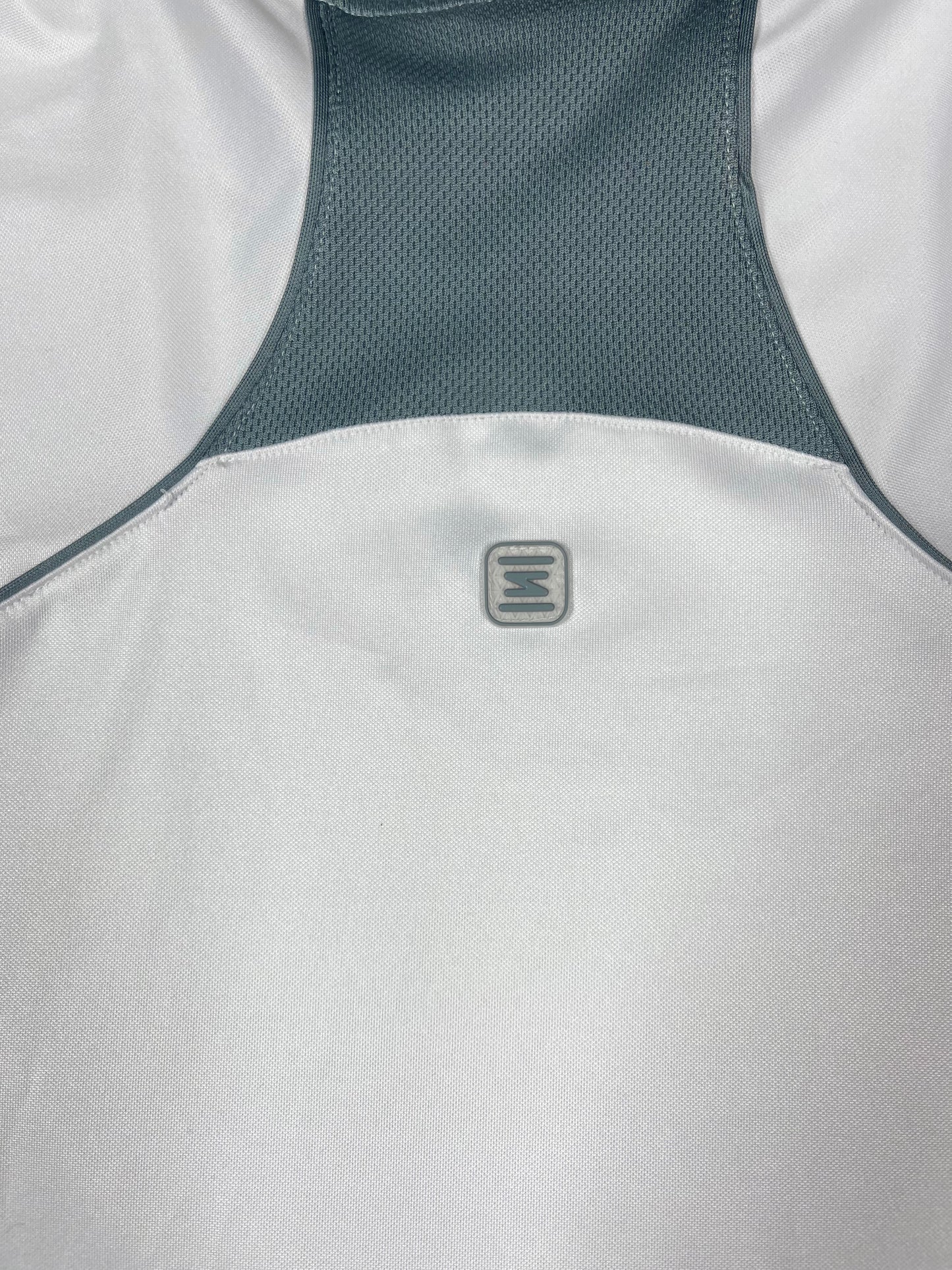 Y2K Nike Shox T-Shirt Size XXL Polyester White Grey 2000 '00s