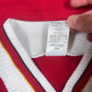 Vintage Liverpool Adidas 1995 - 1996 Home Football Shirt Carlsberg Red Size L
