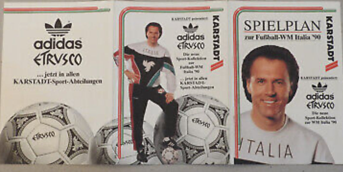 🔥⚽️🇮🇹Iconic Rare Vintage Grail 90's Adidas Coppa Del Mondo