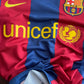 FC Barcelona Nike Home Football 2010-2011 Shirt Size L Red Blue DRI-FIT Unicef