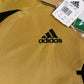 BNWT New Vintage Authentic AC Milan Adidas 1999 - 2000 Fourth Football Shirt Anniversary Centenary 1899 1999 OPEL Size XL Made in Italy Gold Climalite Deadstock