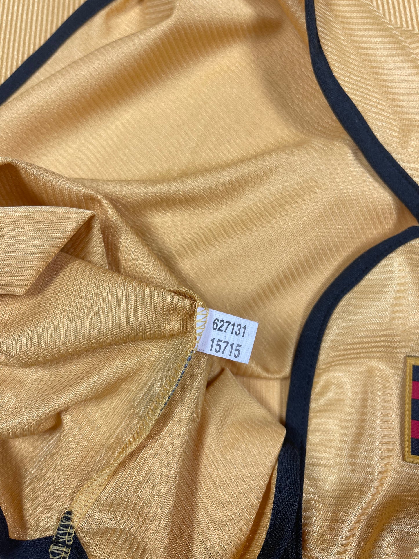 BNWT New Vintage Authentic AC Milan Adidas 1999 - 2000 Fourth Football Shirt Anniversary Centenary 1899 1999 OPEL Size XL Made in Italy Gold Climalite Deadstock