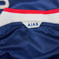 Vintage Ajax Amsterdam Umbro 1999 - 2000 Away Shirt Vapa Tech Blue Abn Amro Size L