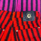 Versace Jeans Couture Pants Trousers Made in Italy Striped MultiColor Size S