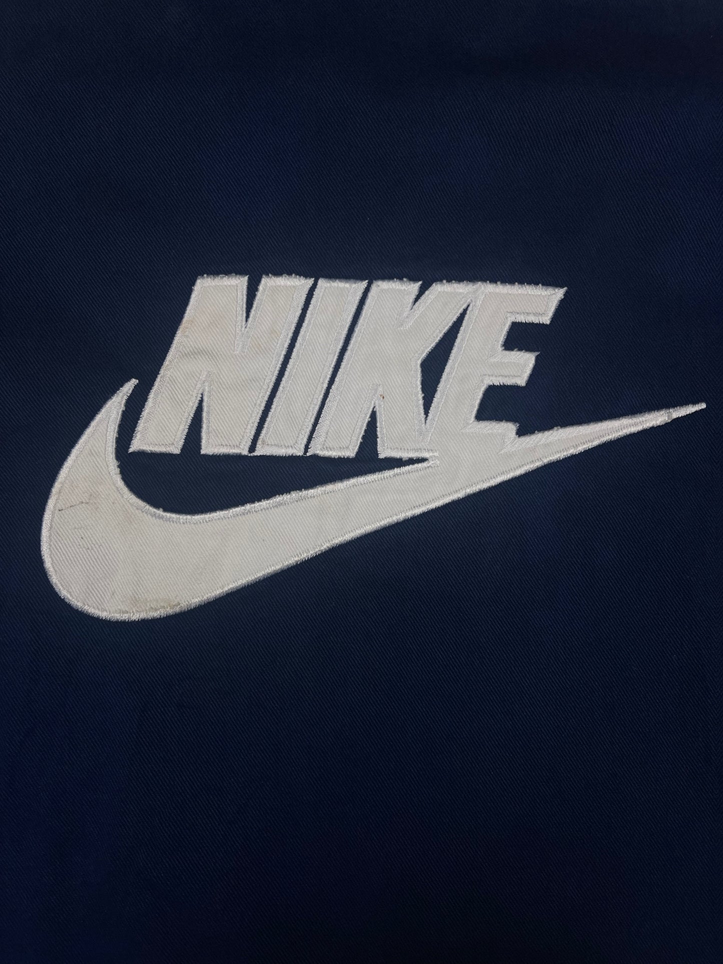 Ultra Rare Grail Archive Nike Premier Arsenal 1994 - 1995 Dril Top Sweatshirt Blue Size L Heavy Cotton