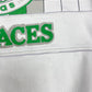 Archive Rare Classic Vintage Adidas Take Off The Aces RyeTown Tennis Club 1886 1986 Sweatshirt White Green Crew Neck