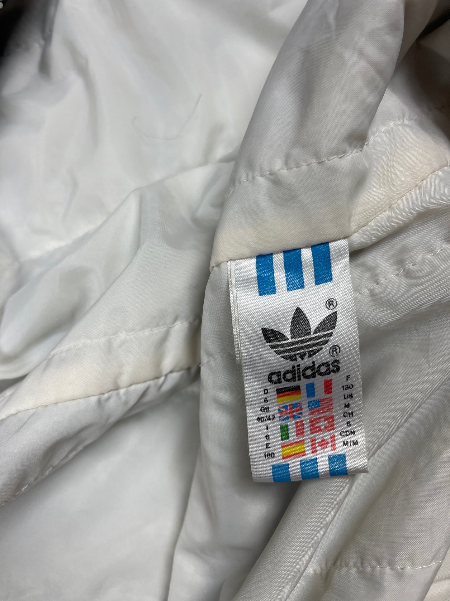 Vintage 90's Adidas Padded Coat Jacket Size M