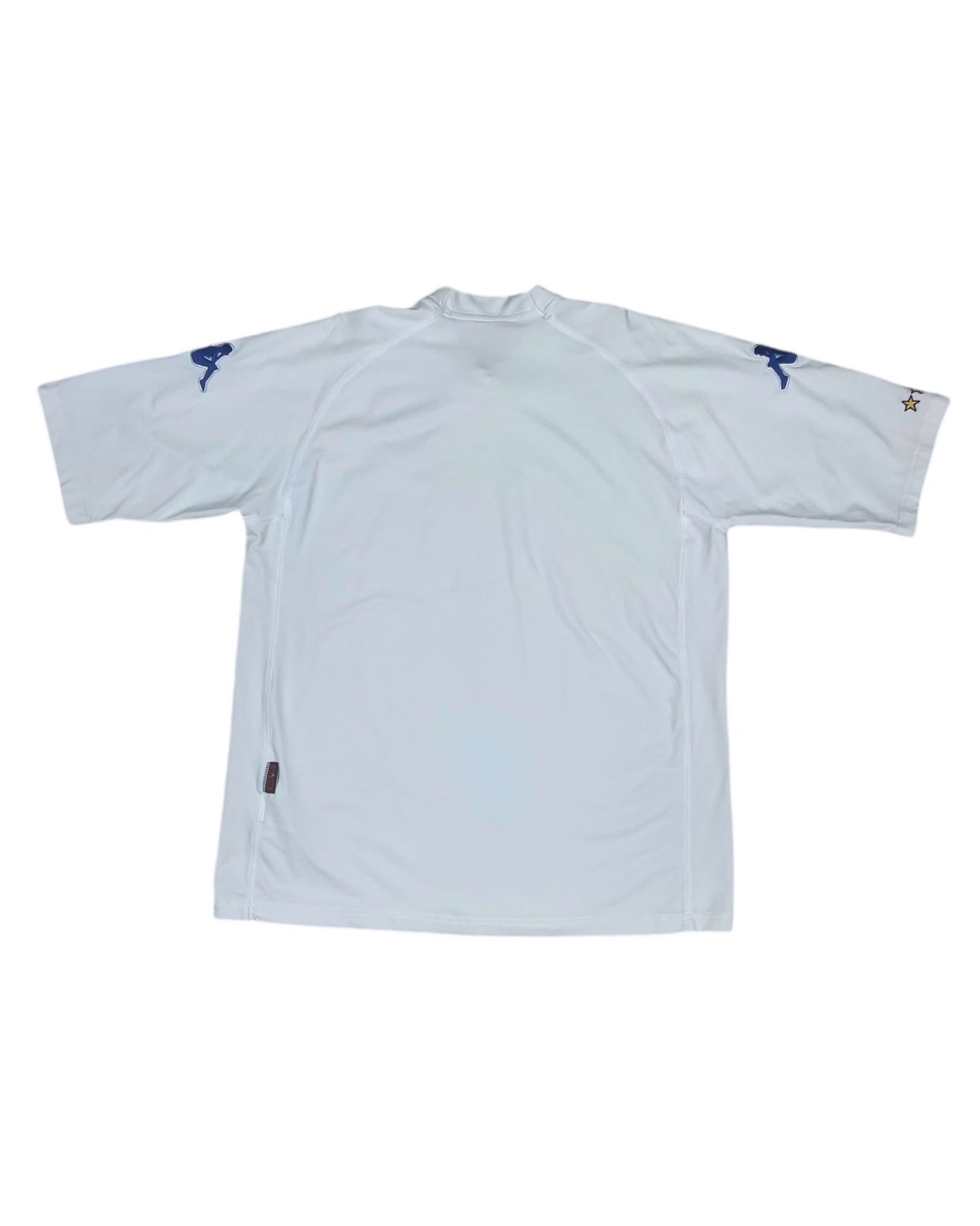 Kappa Italy Italia 2000-2001 Away Football Shirt Made in Italy Size L Slim Fit White Euro 2000