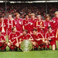 Vintage Liverpool Adidas Home Football Shirt 1988 - 1989 Soccer Jersey Candy Red Made in UK Size Slim Fit S